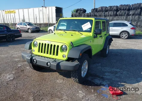 2017 Jeep Wrangler Unlimited Sport 4X4 from USA, damaged, VIN 1C4HJWDG8HL539955